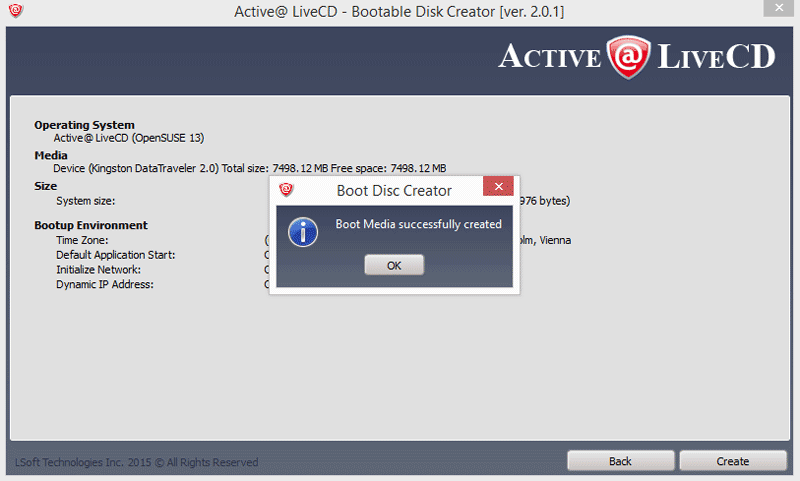 active boot disk 11 key